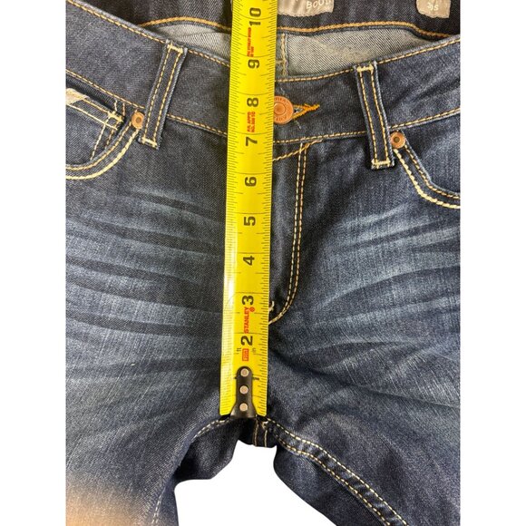 Ariat Rebar Riveter Bootcut Jeans Women's 30S Hallow Mid Rise Stretch Workwear - Picture 14 of 16